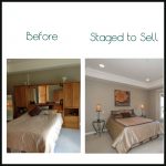 Bedroom before-after