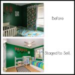 Boys room before-after
